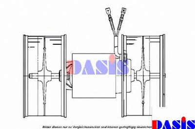AKS DASIS 741610n -  Вентилятор салона